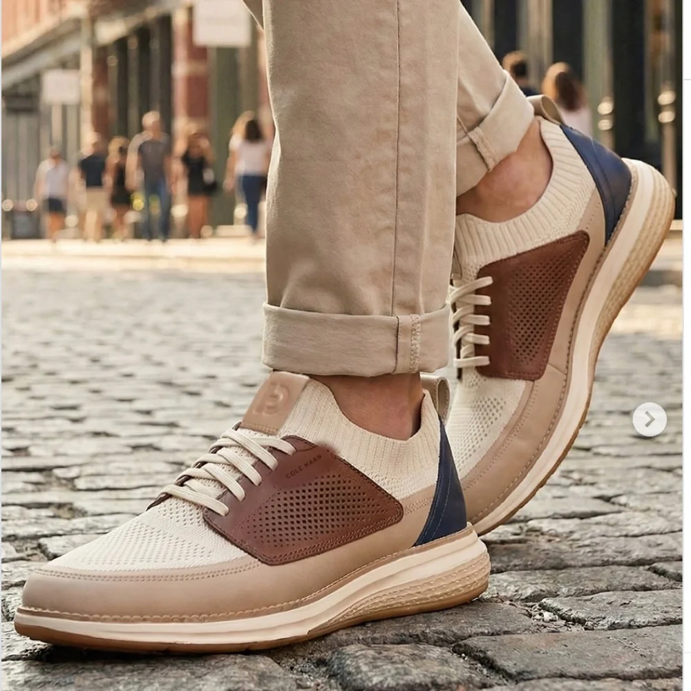 Cole Haan Men's ØriginalGrand Energyweave Stitchlite™ Sneakers Size 9.5 NWOT - Picture 1 of 14